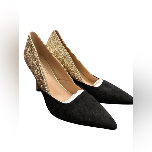 ANN CREEK Women's Pumps Sparkly High Heels Stiletto Classic Pointed Toe 10 - Picture 8 of 11